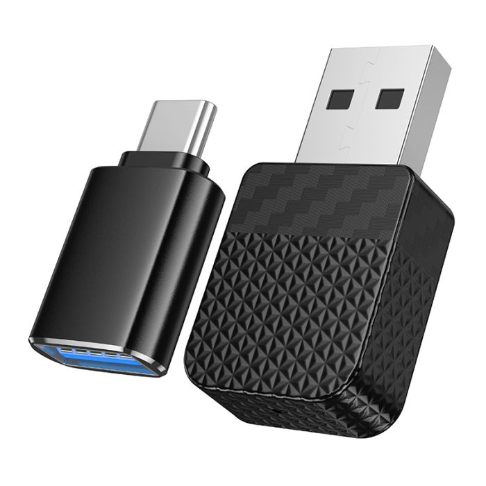 Адаптер CarPlay HOCO HU3 Tony car wireless CarPlay adapter Black (6942007673310)
