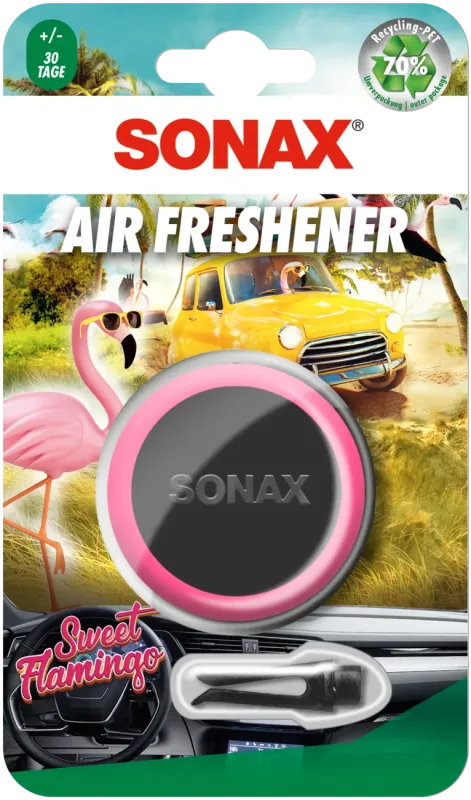 Автомобільний ароматизатор SONAX Air Freshener - Sweet Flamingo (363041)