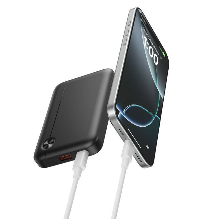 Зовнішній акумулятор WIWU 22.5W Endurance Ultra-Thin PD+QC Power Bank 10000mAh Wi-P059 Black (6977703653618)