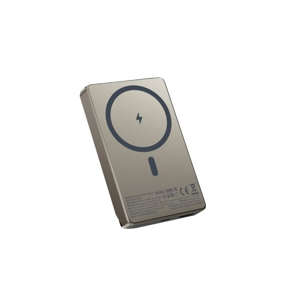 Зовнішній акумулятор WIWU Ultra-Thin Series Power Bank 10000mAh Wi-P020 (3C) Grey (6976975611630)