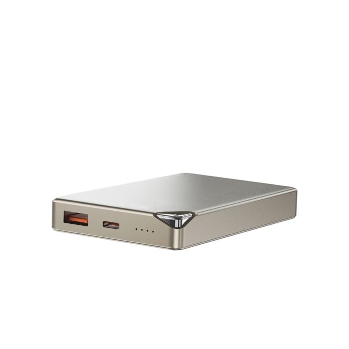 Зовнішній акумулятор WIWU Ultra-Thin Series Power Bank 10000mAh Wi-P020 (3C) Grey (6976975611630)