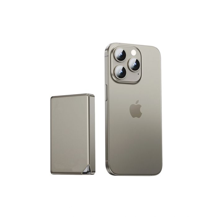 Зовнішній акумулятор WIWU Ultra-Thin Series Power Bank 10000mAh Wi-P020 (3C) Grey (6976975611630)