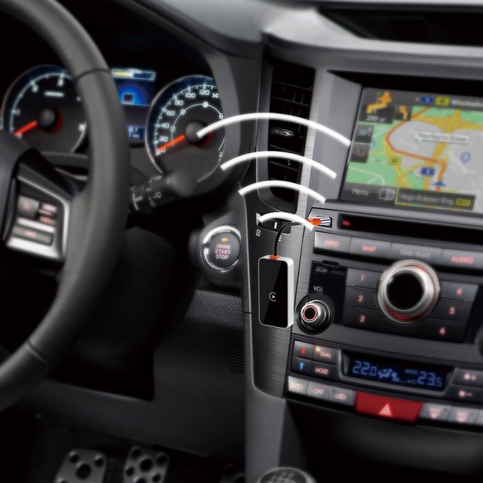 Адаптер WIWU CarPlay Adapter Wi-CP002 Gray (6977703654998)