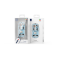 Маніпулятор миша бездротова WIWU Crystal Magnetic Wirless Mouse WM105 (Dual-bluetooth +2.4G three-mode) blue (6976195091090)