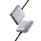 USB-Hub WIWU Traveling 3in1 USB C hub Wi-HB002 Gray (6976975616437)
