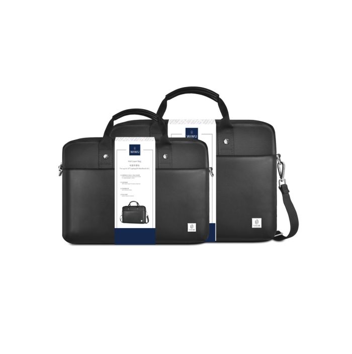Сумка WIWU 14" Hali Laptop Bag Black (6976195091748)