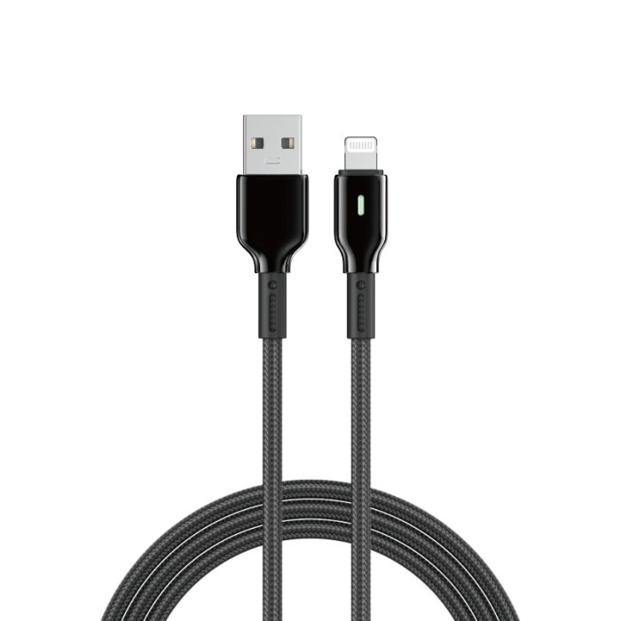 Кабель WIWU 12W Duralink Series Nylon Braided Cable Wi-C074 A-L 1M (6977703654707)