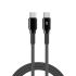 Кабель WIWU 60W Duralink Series Nylon Braided Cable 
Wi-C075 C-C 1M (6977703654714)