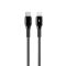 Кабель WIWU 27W Duralink Series Nylon Braided Cable Wi-C076 C-L 1M (6977703654721)
