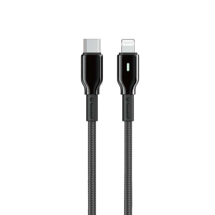 Кабель WIWU 27W Duralink Series Nylon Braided Cable Wi-C076 C-L 1M (6977703654721)