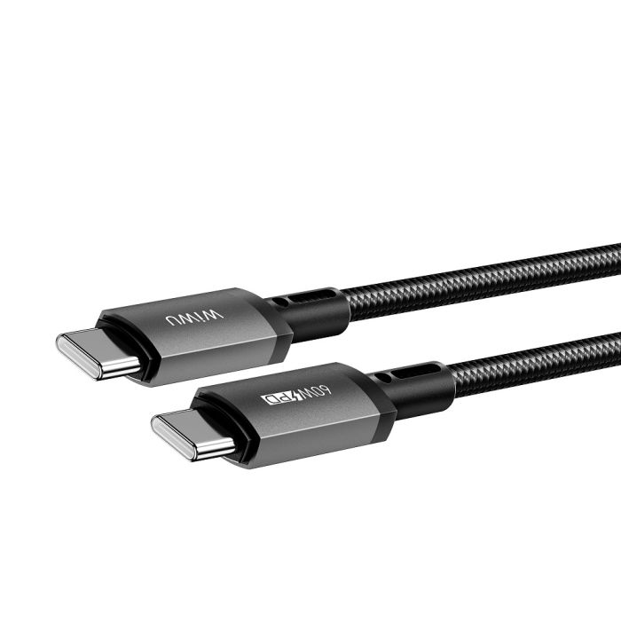 Кабель WIWU 60W Titanlink Series Charging Cable 
1M Wi-C057 C-C (6977703654264)