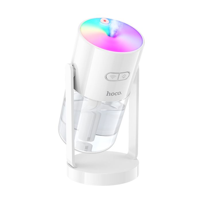 Зволожувач повітря з проекцією зоряного небаl HOCO HX34  280ml Starry sky humidifier White (6942007674560)