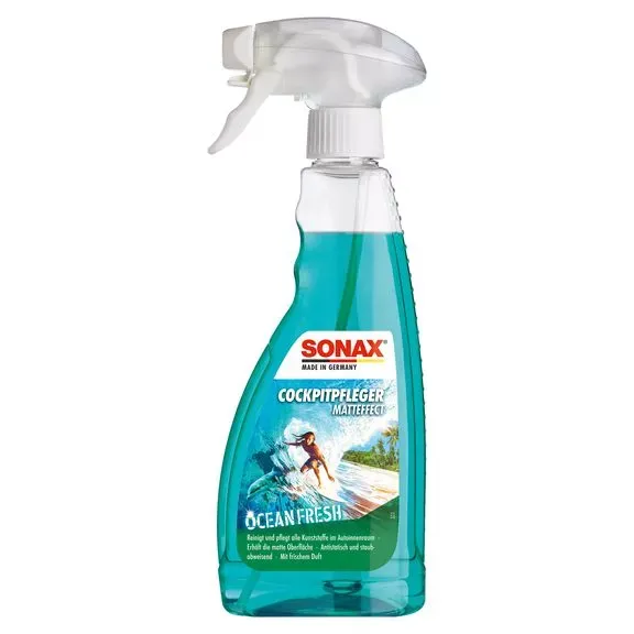 Очищувач-поліроль пластика матовий 500 мл SONAX Cockpitpfleger - ocean-fresh (364241)