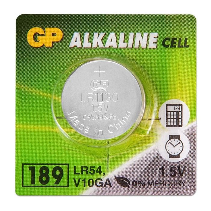 Батарейка GP 189/LR54/AG10 Alkaline (10шт) (4891199015519)