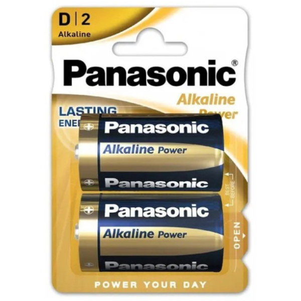 Батарейка Panasonic LR20 D Alkaline (2шт) (5410853039211)