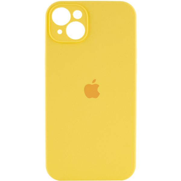 Чохол для смартфона Silicone Full Case AA Camera Protect for Apple iPhone 15 56,Sunny Yellow (FullAAi15-56)
