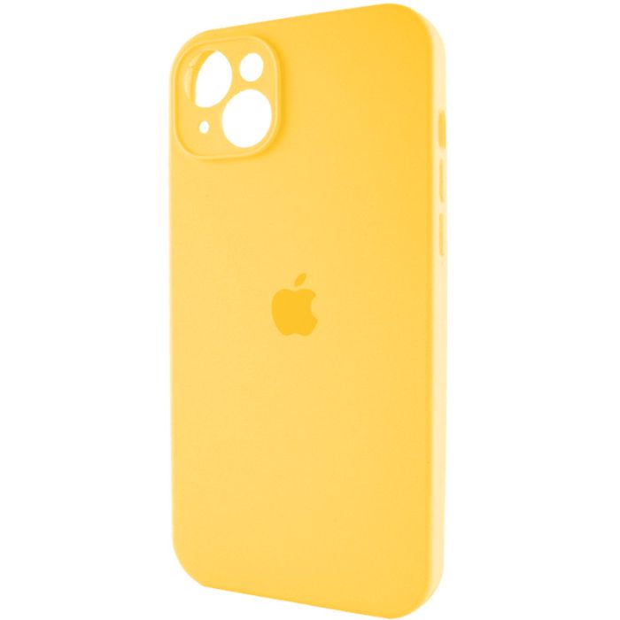 Чохол для смартфона Silicone Full Case AA Camera Protect for Apple iPhone 15 56,Sunny Yellow (FullAAi15-56)