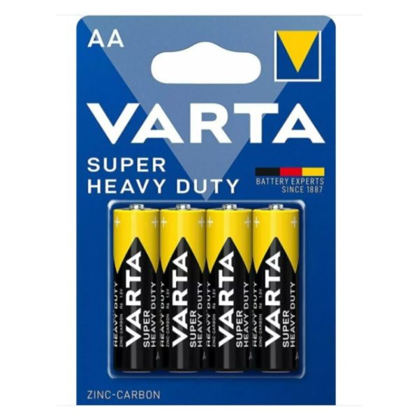 Батарейка Varta R6 Super Heavy Duty (4шт) (4008496556267)