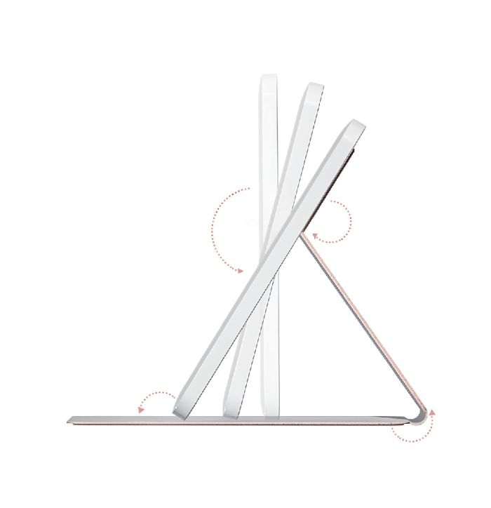 Дзеркало для макіяжу Xiaomi DOCO 11 " Daylight Portable Flat Mirror Pro Pink (FM008P)