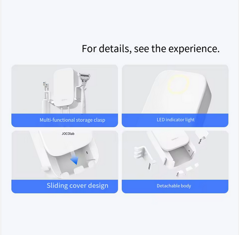 Cтерилізатор для зубних щіток Xiaomi DOCO Non Plug (DH001)