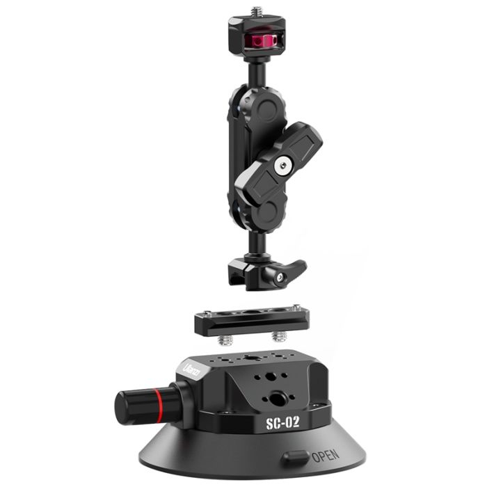 Присоска з швидкозмінним кріпленням Ulanzi SC-02 Extended Vacuum Suction Cup 4.5 inches (3090)