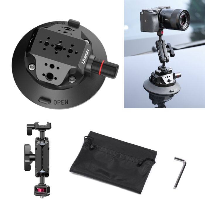 Присоска з швидкозмінним кріпленням Ulanzi SC-02 Extended Vacuum Suction Cup 4.5 inches (3090)