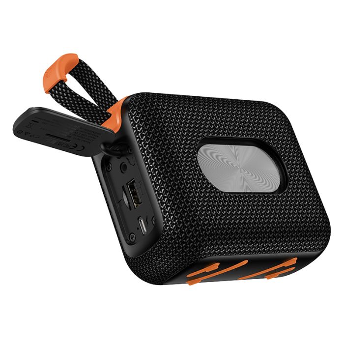 Портативна колонка HOCO HC31 River sports BT speaker, 10W, Black (6942007663663)