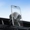 Автотримач для телефона з БЗП HOCO HW35 Power electric magnetic wireless fast charging car holder(air outlet) Black (6942007660792)