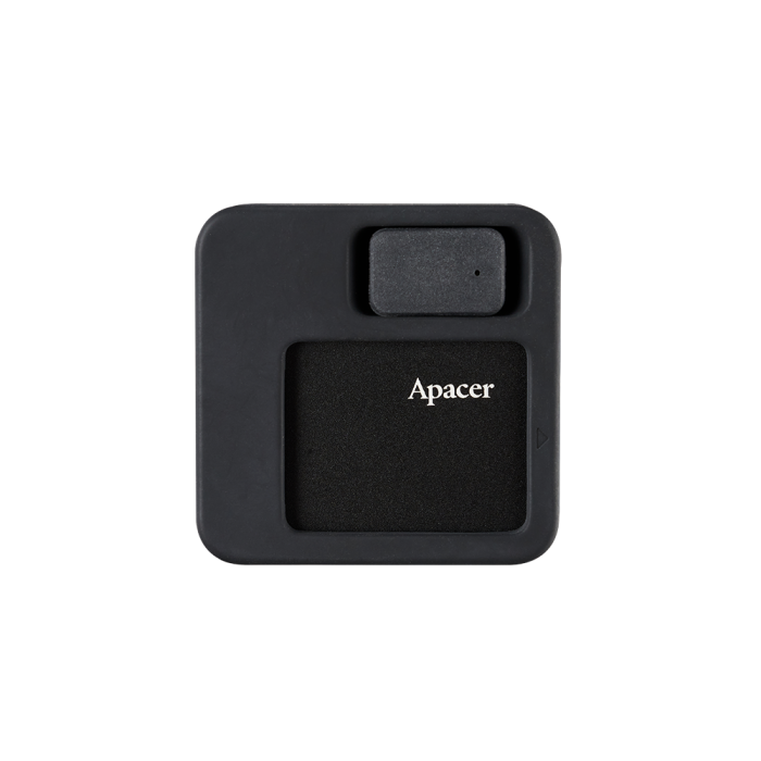 Портативний SSD Apacer AS714 512GB USB 3.2 Gen.2 Read/Write 1000MB/s Black (AP512GAS714B-1)