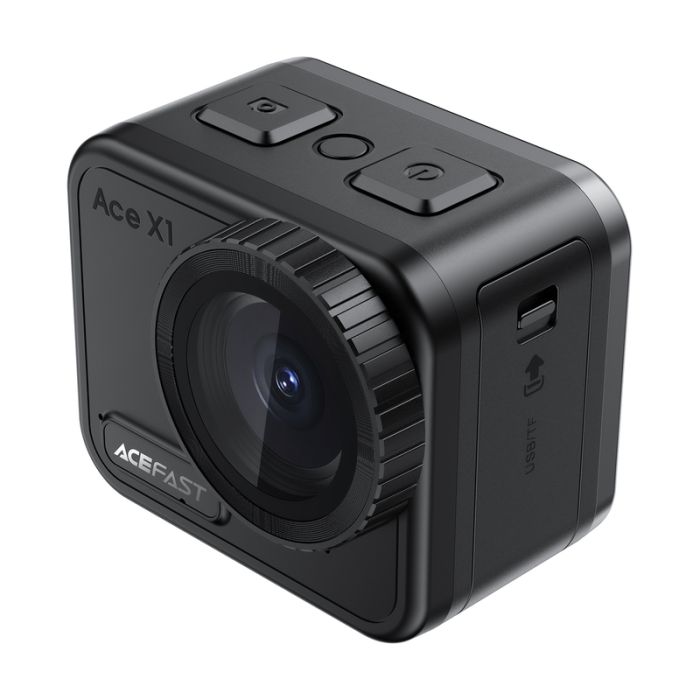 Екшн-камера ACEFAST X1 4K Waterproof Action Camera Black (6974316285816)