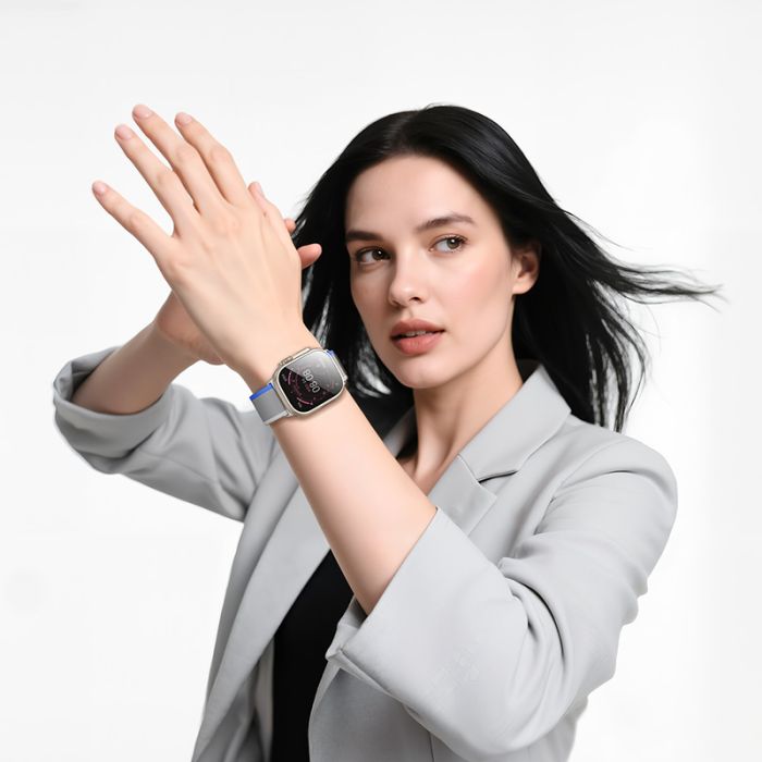 Смарт-годинник HOCO Y42 Ultra 53mm. 260 mAh. IP67 Smart watch(call version) titanium gold (6942007675307)