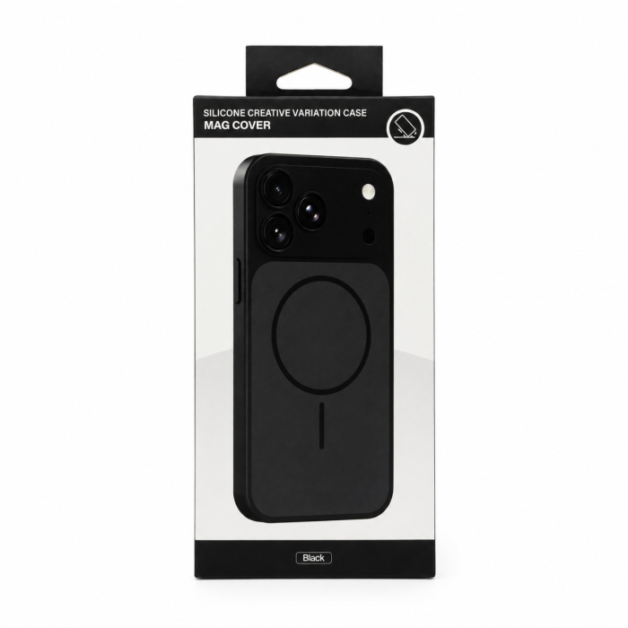 Чохол для смартфона Silicone Creative Variation Case MAG COVER Apple iPhone 14 Pro Max 1,Black (MagCOViP14PM-1)