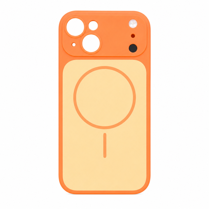 Чохол для смартфона Silicone Creative Variation Case MAG COVER Apple iPhone 15 4,Orange (MagCOViP15-4)