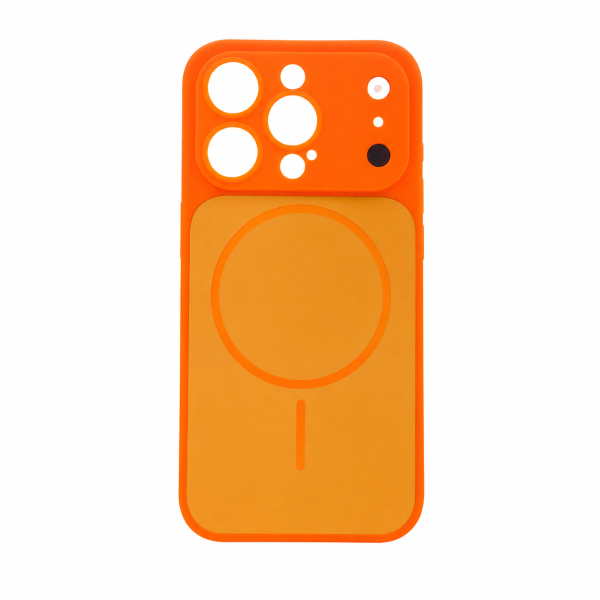 Чохол для смартфона Silicone Creative Variation Case MAG COVER Apple iPhone 15 Pro 4,Orange (MagCOViP15P-4)