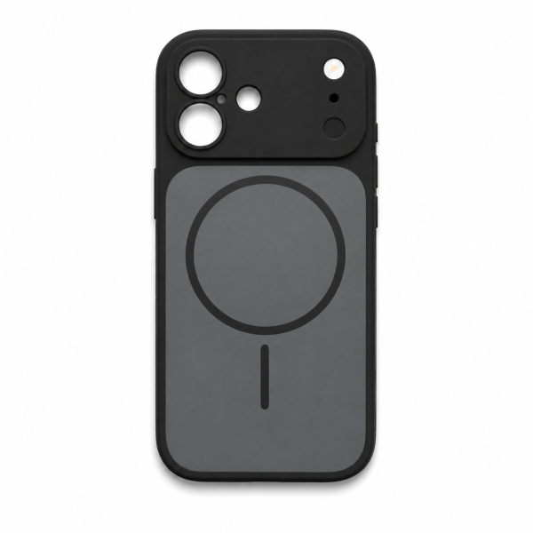 Чохол для смартфона Silicone Creative Variation Case MAG COVER Apple iPhone 16 1,Black (MagCOViP16-1)
