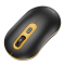 Маніпулятор миша HOCO GM21 Platinum 2.4G business wireless mouse Black Yellow (6931474790941)