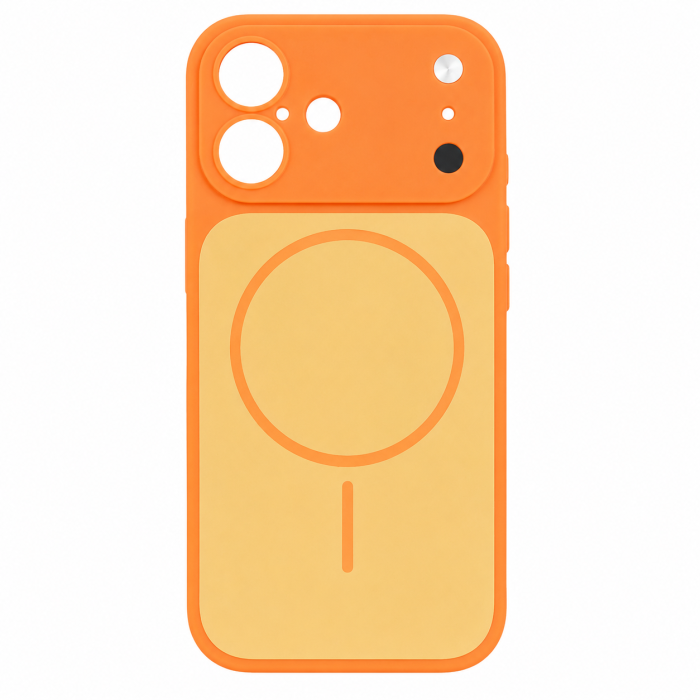 Чохол для смартфона Silicone Creative Variation Case MAG COVER Apple iPhone 16 4,Orange (MagCOViP16-4)