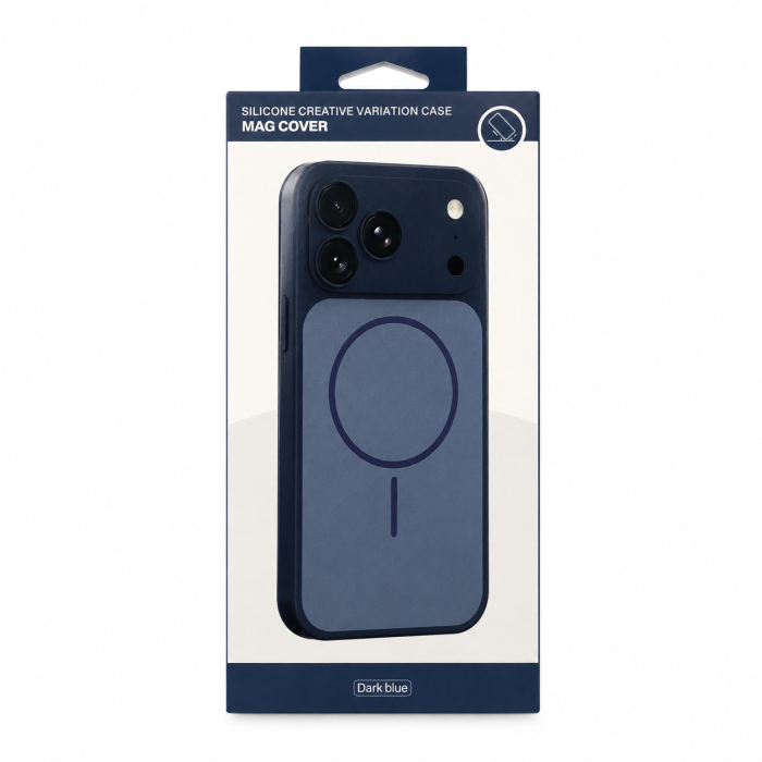 Чохол для смартфона Silicone Creative Variation Case MAG COVER Apple iPhone 16 Pro Max 2,Dark Blue (MagCOViP16PM-2)