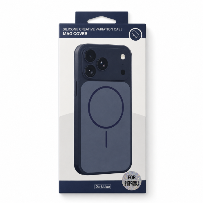 Чохол для смартфона Silicone Creative Variation Case MAG COVER Apple iPhone 17 Pro Max 2,Dark Blue (MagCOViP17PM-2)