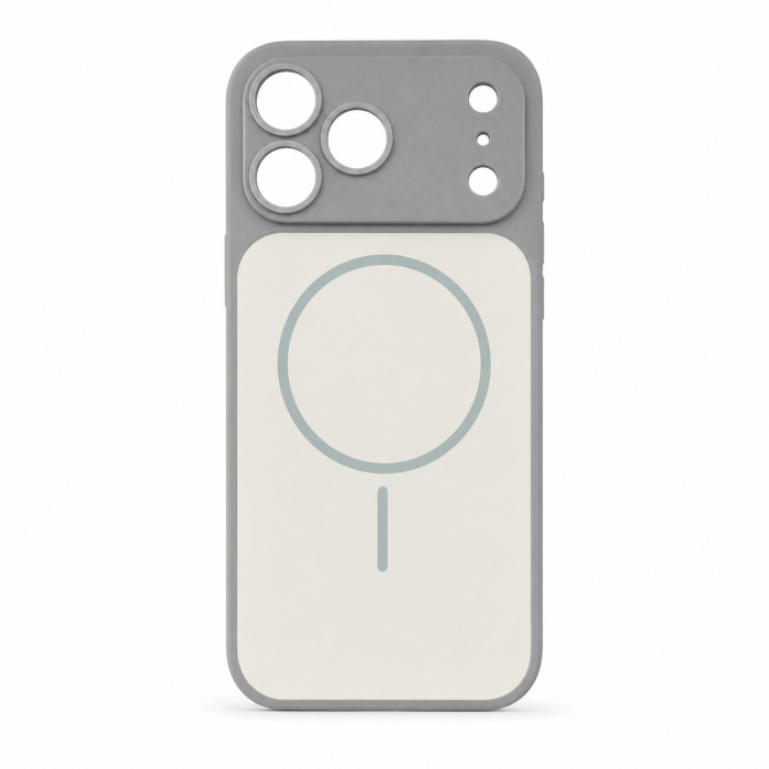 Чохол для смартфона Silicone Creative Variation Case MAG COVER Apple iPhone 17 Pro Max 5,Lavender Grey (MagCOViP17PM-5)