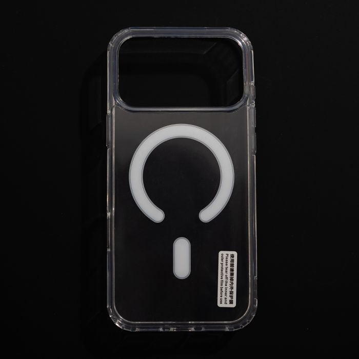 Чохол Cosmic Acrylic MagSafe HQ for Apple iPhone 17 Pro Transparent (Acrili17pClear)