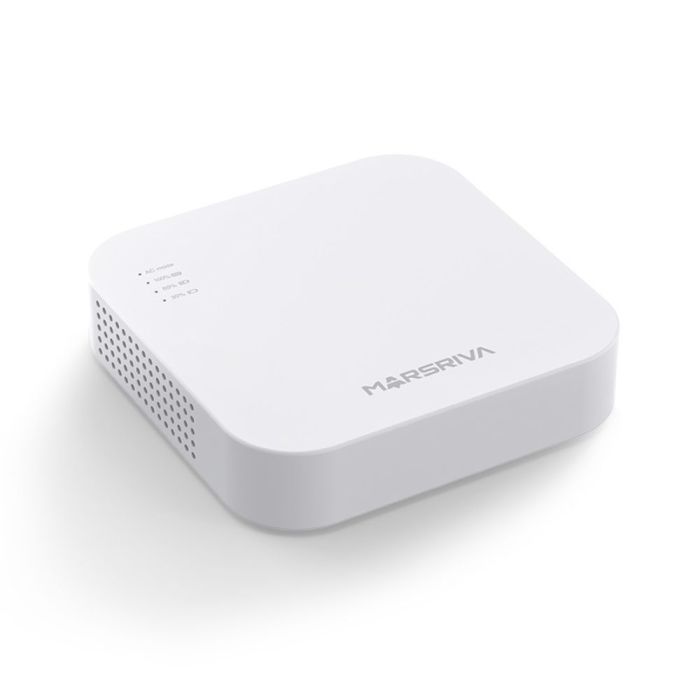 ДБЖ (Mini UPS) для роутера MARSRIVA KP4 10000mAh (18W; Output DC 12/9/5V; USB-A; USB-C) white (KP4)
