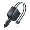АЗП з FM-модулятором WUW-C237 black (6972573338177)