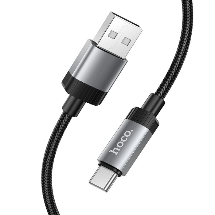 Кабель HOCO X117 Star charging data cable Type-C Black (6942007652568)