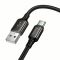 Кабель HOCO X127 Exceed charging data cable Type-C Black (6942007675604)