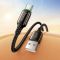 Кабель HOCO X127 Exceed charging data cable Type-C Black (6942007675604)