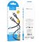 Кабель HOCO X109 Energy PD silicone charging data cable iP(L=1M) Black (6942007636186)