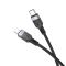 Кабель HOCO X109 Energy PD silicone charging data cable iP(L=1M) Black (6942007636186)