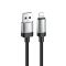 Кабель HOCO X117 Star charging data cable iP Black (6942007652544)