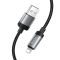 Кабель HOCO X117 Star charging data cable iP Black (6942007652544)